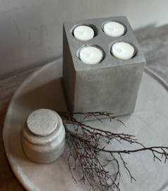 Candle holder 4-light | Organic Collection
