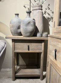 Houten Sidetable 1-lade ''Rustic''