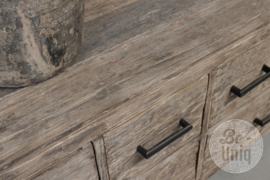 Tv dressoir 6 la | oud hout