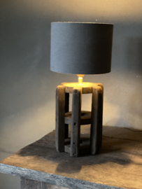 Houten Lamp Cotton Mill Small -Aura Peeperkorn-