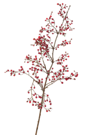Seidenzweig Hagebutte Rot 135 cm