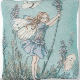 Gobelin Kussen Flower Fairy Lavendel