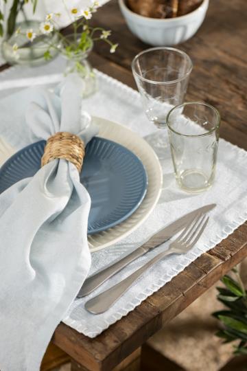 Dinerbord Butter Cream -Mynte-