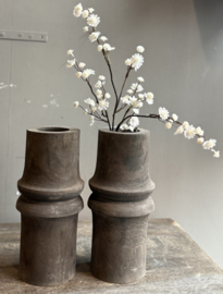 Runde Holzvase Wiebe