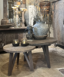 Couchtisch-Set Altes Holz -Driftwood-