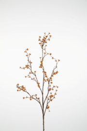Seidenzweig, braune Blume, 109 cm