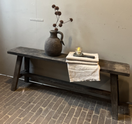 Oude Houten Bank 121 cm