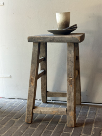 Oud Houten Kruk