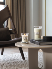 Geurkaars White Tea & Jasmine Ellipse -Woodwick-