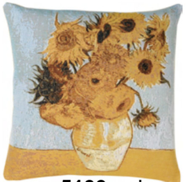 Gobelin Kissen Van Gogh Sonnenblume 50x50cm