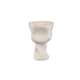 Stenen Vaas Taupe Organic Small -PTMD-
