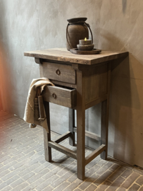 Sidetable Jenong 2-lades -Driftwood-