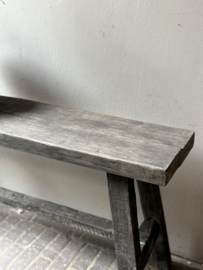 Oud Houten Bankje 101 cm