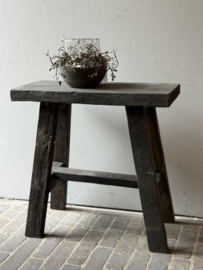 Oud Houten Bankje 45 cm