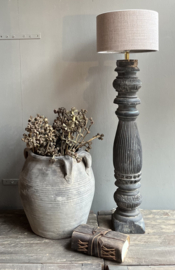 Houten Balusterlamp  -Aura Peeperkorn-