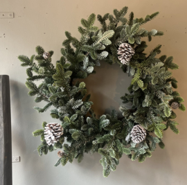 Kerstkrans Zijde 60 cm