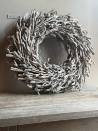 Krans Half Botay Frosted 50 cm