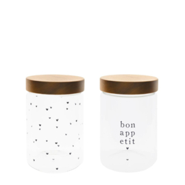 Kochtopf mit Holzdeckel (2er Set) -Bastion Collections-