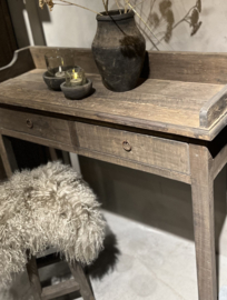 Oud Houten Haltafeltje -Driftwood-
