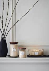 Geurkaars White Honey Medium -Woodwick-