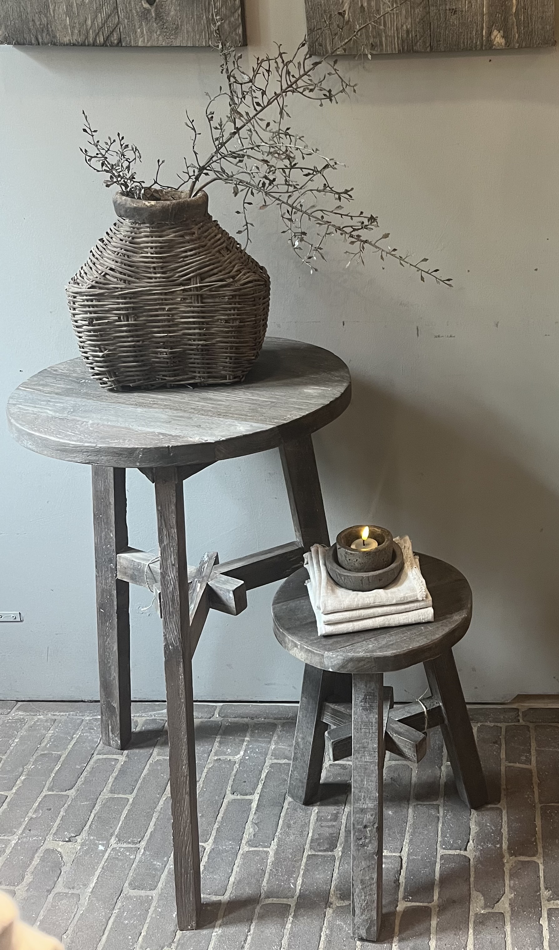 Runder Beistelltisch "Driftwood"