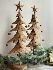 Weihnachtsbaum Rost mit Glöckchen
