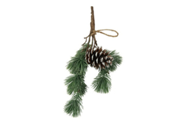 Zijde Toefje Pinus met Dennenappel