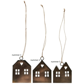 House for hanging, per stuk (nummer 1)