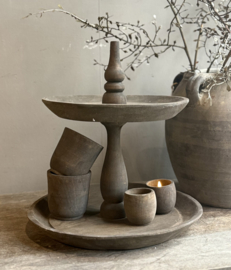 Houten Etagere Julia 2-laags