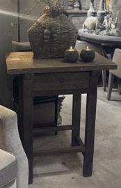 Sidetable Jenong met 1-lade -Driftwood-