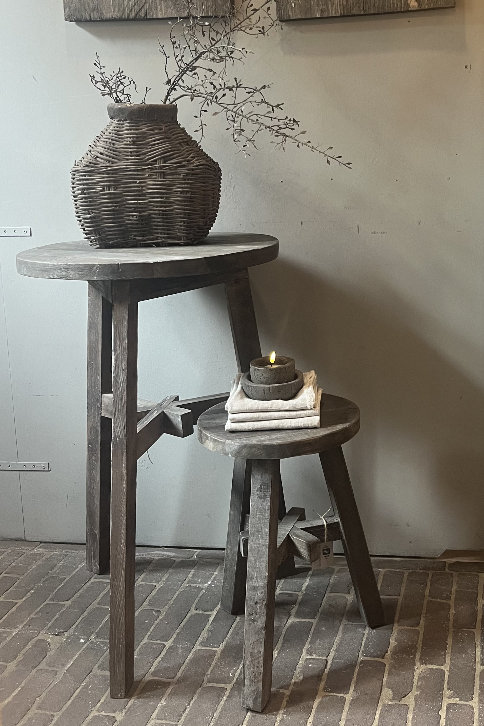 Runder Beistelltisch "Driftwood"