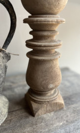 Houten Balusterlamp  -Aura Peeperkorn-