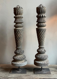 Houten Ornament op standaard