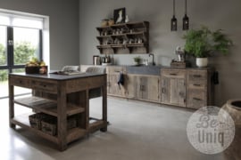 2-zijdig keukeneiland | Medium | K017 | Incl. graniet