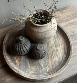 Ronde Houten Schaal 35 cm
