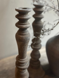 Houten Kandelaar Deepika