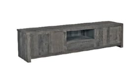 Tv-meubel 4 deurs, een lade en open vak 180 cm ''Driftwood''