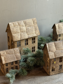 Metalen Huisje Roest Small