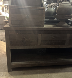 Houten TV-meubel 3-lades -Driftwood-