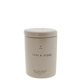 Lagertopf Matt Titane -Bastions Collections-