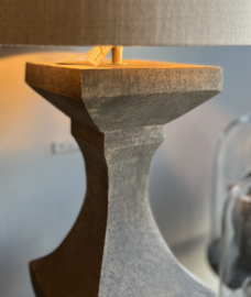 Houten Balusterlamp Ides