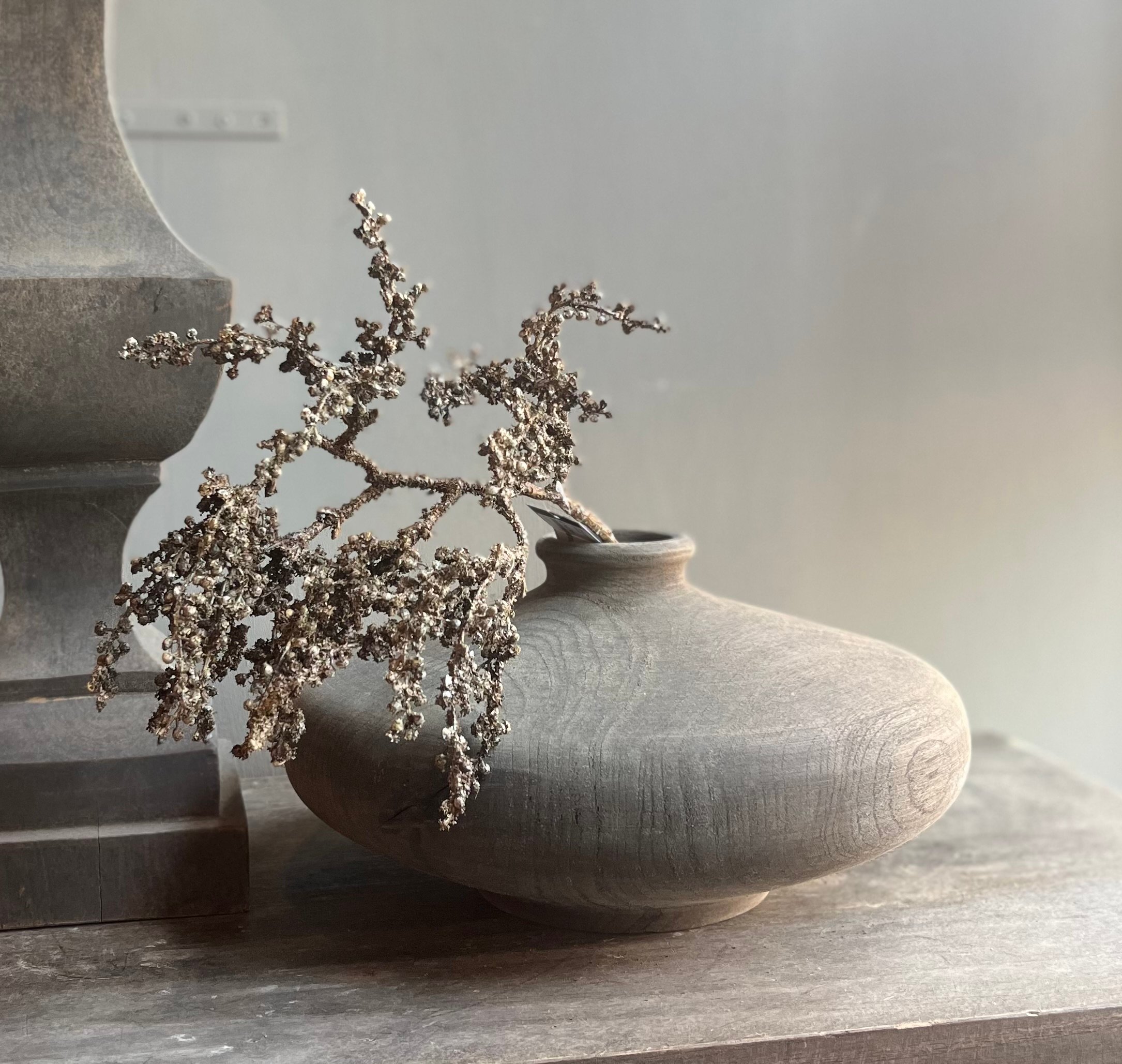 Holzvase Anton