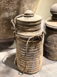 Antiker Holzkanne Nepal -Hoffz-