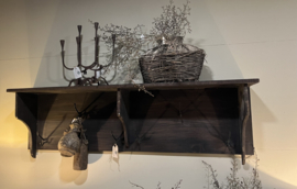 Garderobenständer aus Holz 140 cm -Vintage-