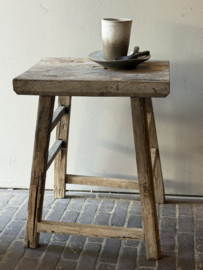 Oud Houten Kruk