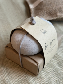 Zeep met Scrub-blok 'For You' -Leeff-