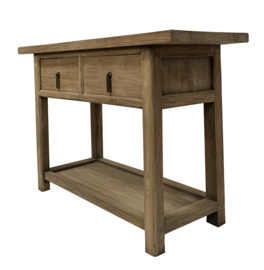 Houten Sidetable 2-lades ''Rustic''