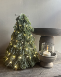 Nobilis Boom Zijde met LED lampjes 42 cm -Brynxz-