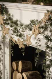 Artificial cedar garland