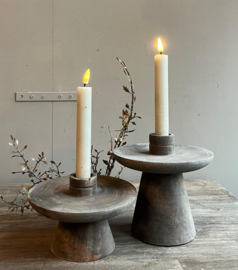 Holzkerzenständer Bisa Medium | Island Collection